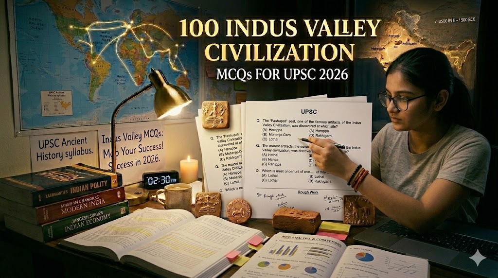 Indus Valley Civilization MCQs