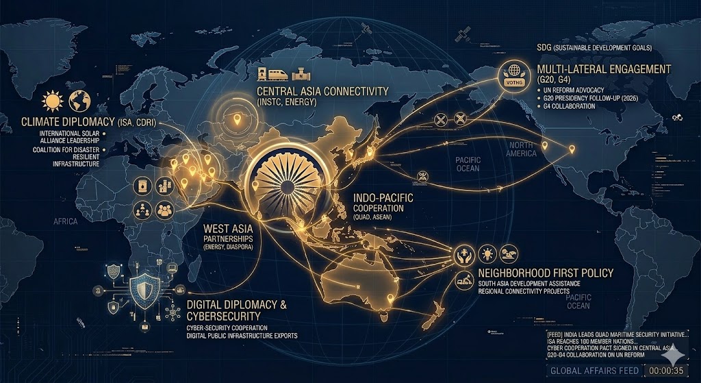 100 Current Affairs MCQs UPSC Prelims 2026: International Relations & Global Affairs