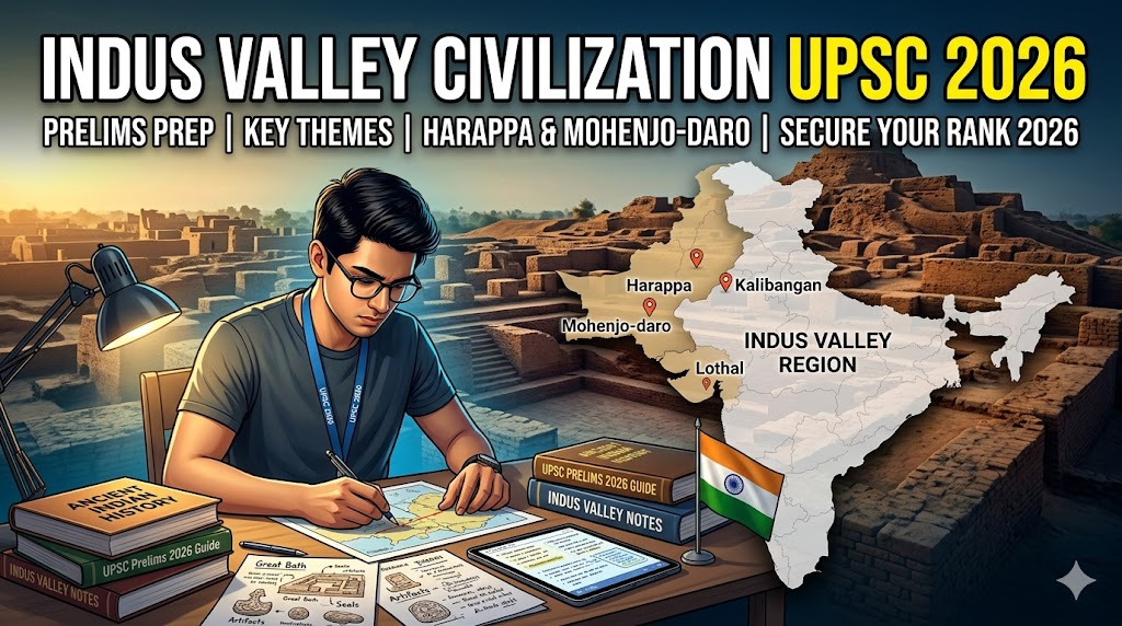 Indus Valley Civilization Notes UPSC 2026: Complete & Important Guide