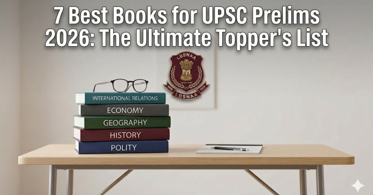 Complete Best Books for UPSC Prelims 2026 and Essential books for IAS 2026