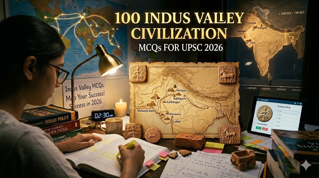 Indus Valley Civilization MCQs