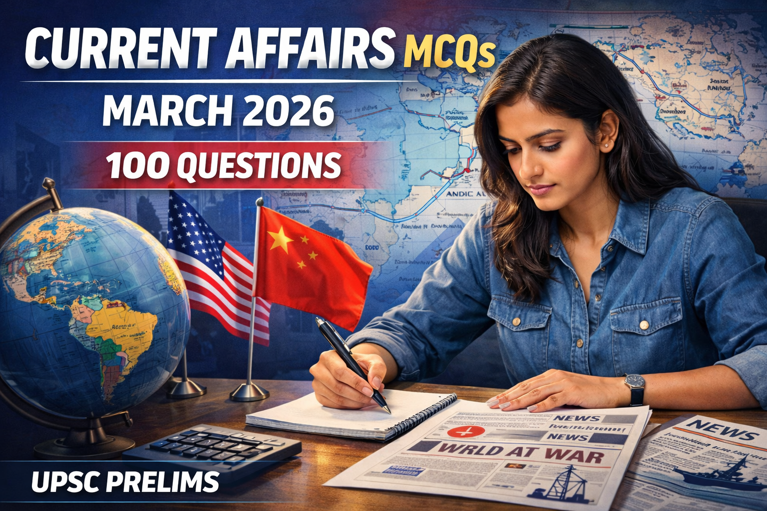 March 2026 Current Affairs MCQs UPSC Prelims international affairs