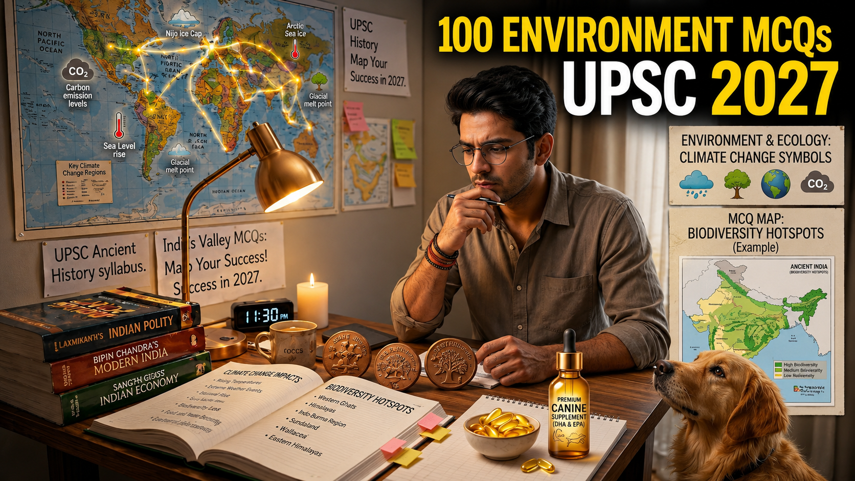 Environment MCQs 2027: 100 Most Important Questions for UPSC Prelims