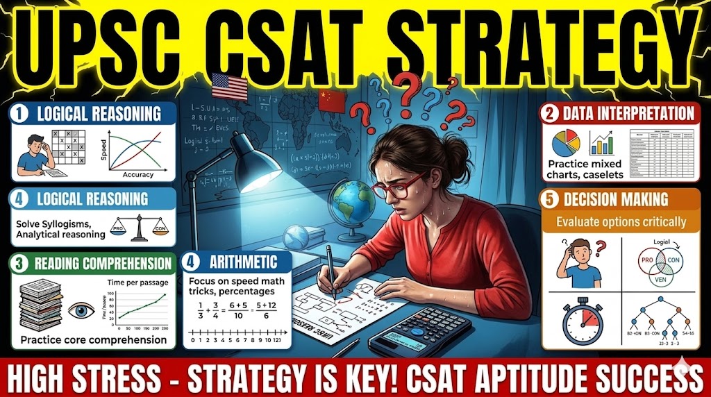 CSAT 2026 Strategy to Clear UPSC Prelims Paper 2 (Beginner to Advanced Guide)