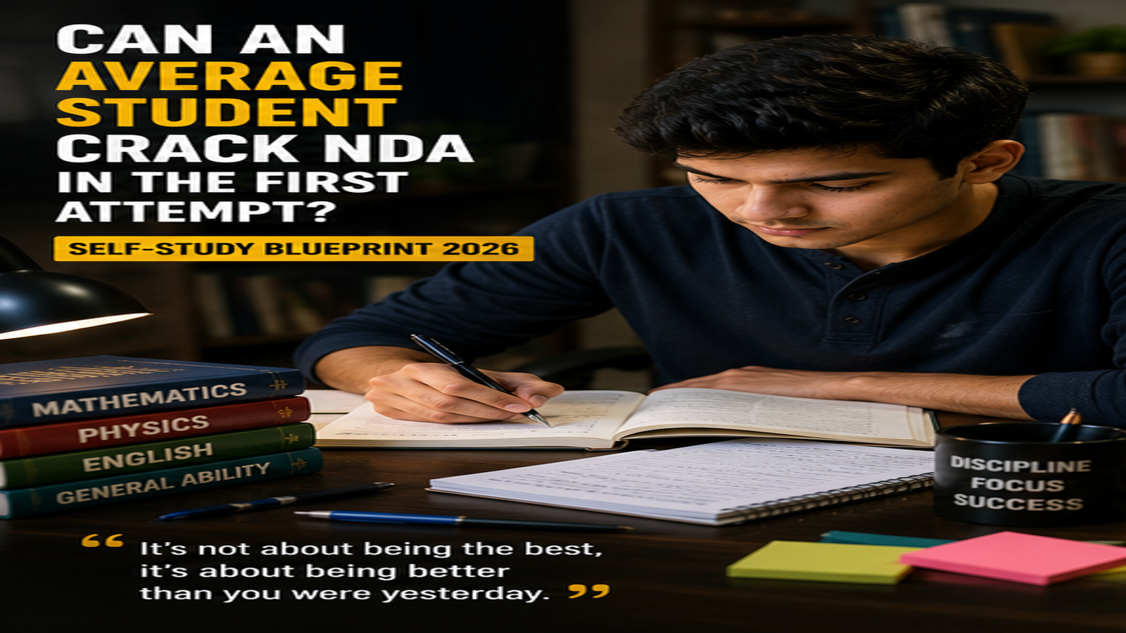 Can An Average Student Crack NDA In The First Attemp
