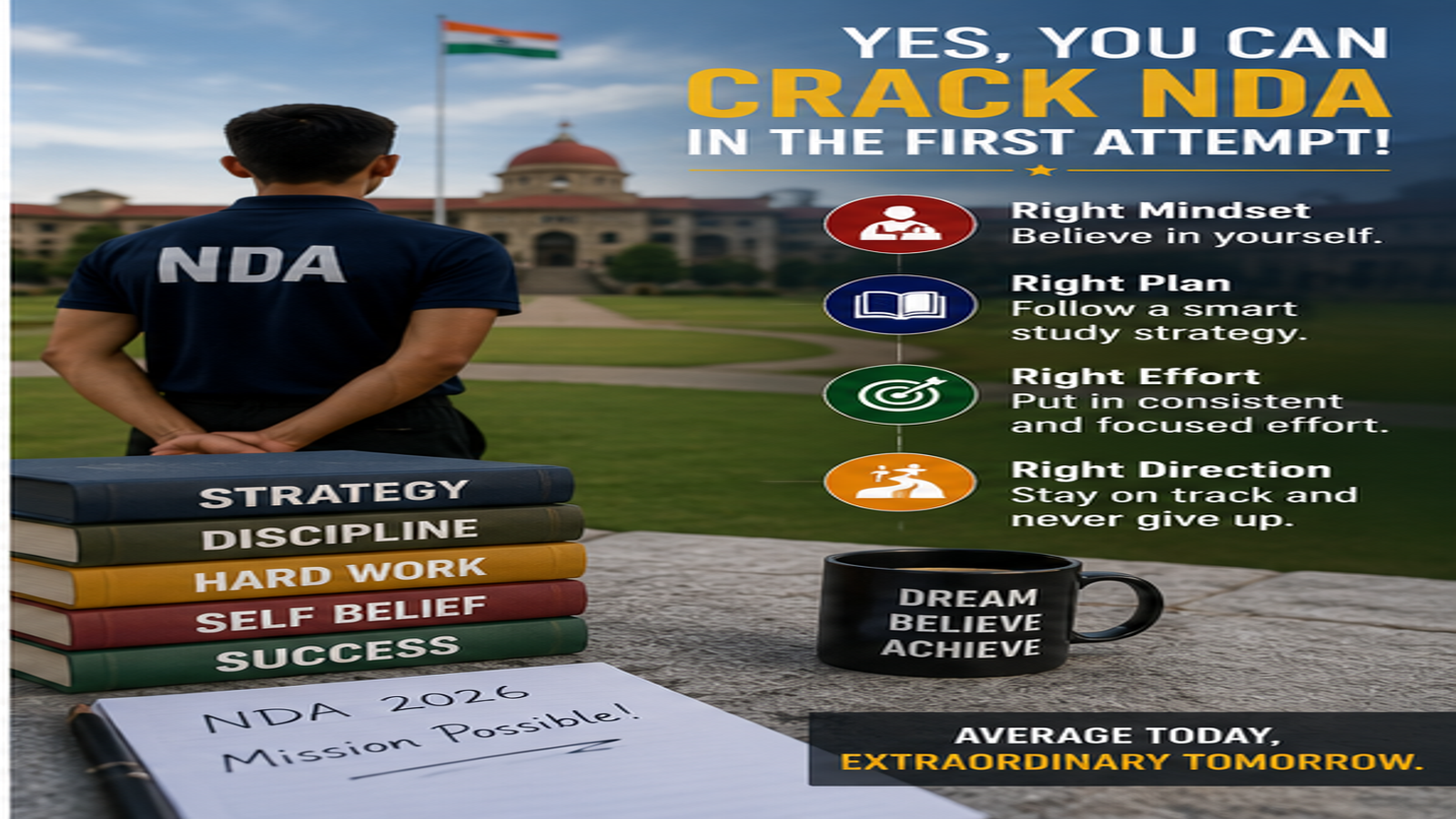 Can An Average Student Crack NDA In The First Attemp