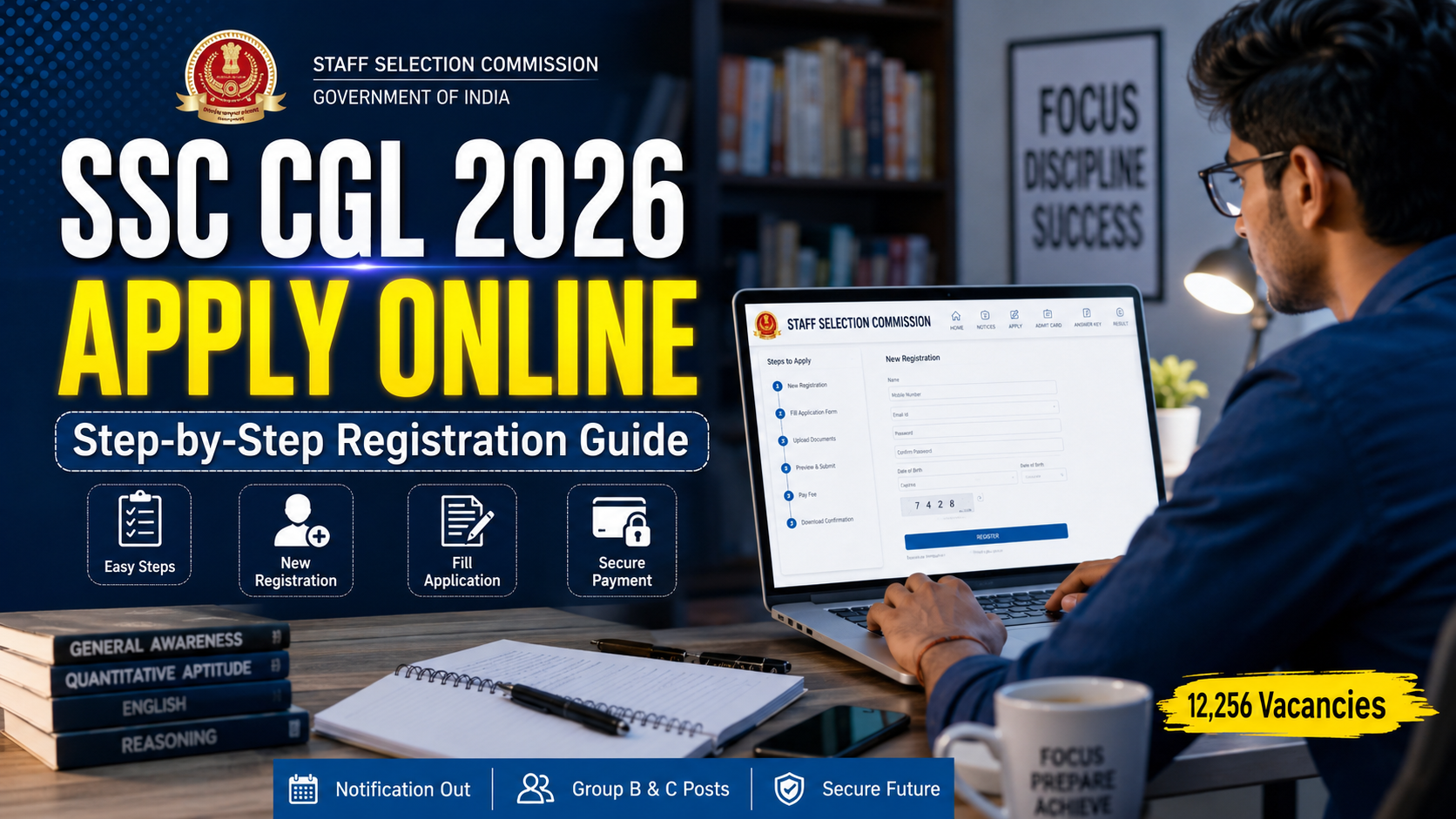 Easy SSC CGL 2026 Apply Online Guide: Complete Registration Process