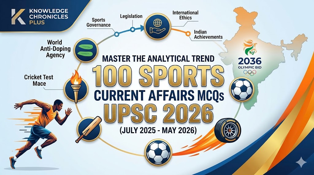 100 Essential Sports Current Affairs MCQs UPSC 2026: Comprehensive Guide