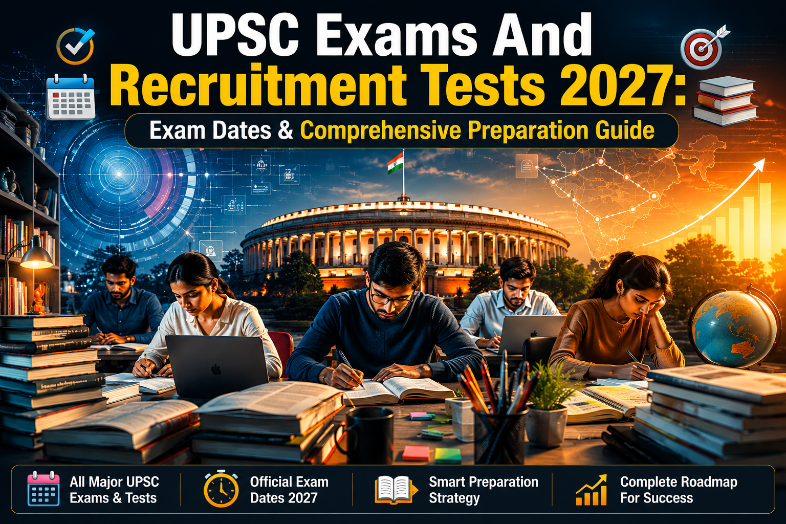 UPSC Exams And Recruitment Tests 2027: Exam Dates & Comprehensive Preparation Guide