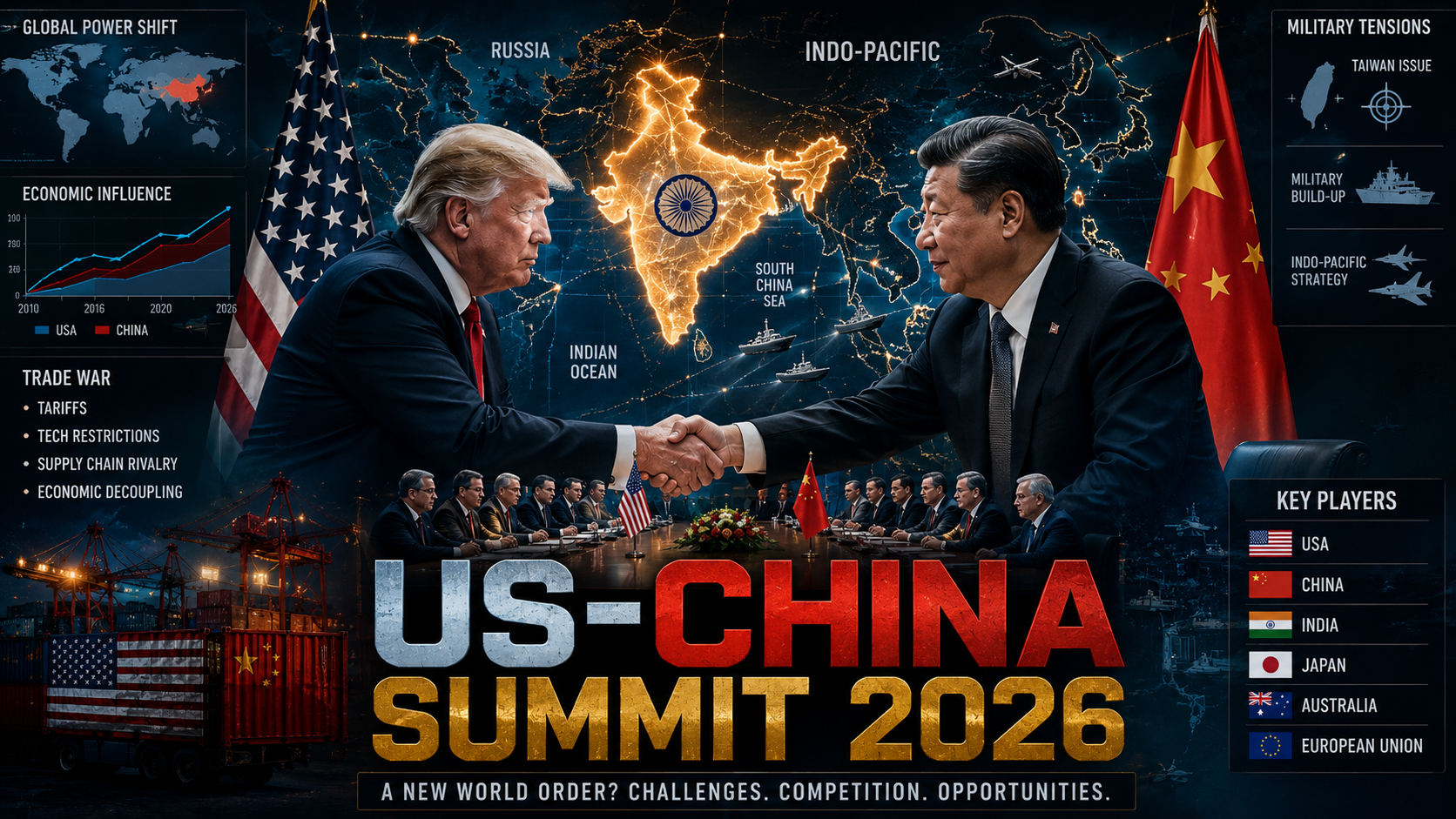 US-China Summit 2026: Shocking Global Power Shift & India’s Powerful Strategic Future