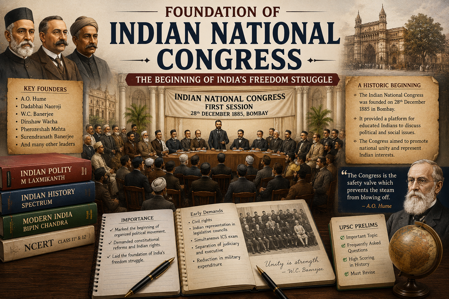 Modern History MCQs UPSC Prelims 2027