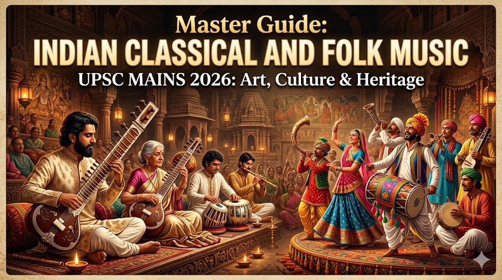 Master Guide: Indian Classical And Folk Music UPSC Mains 2026