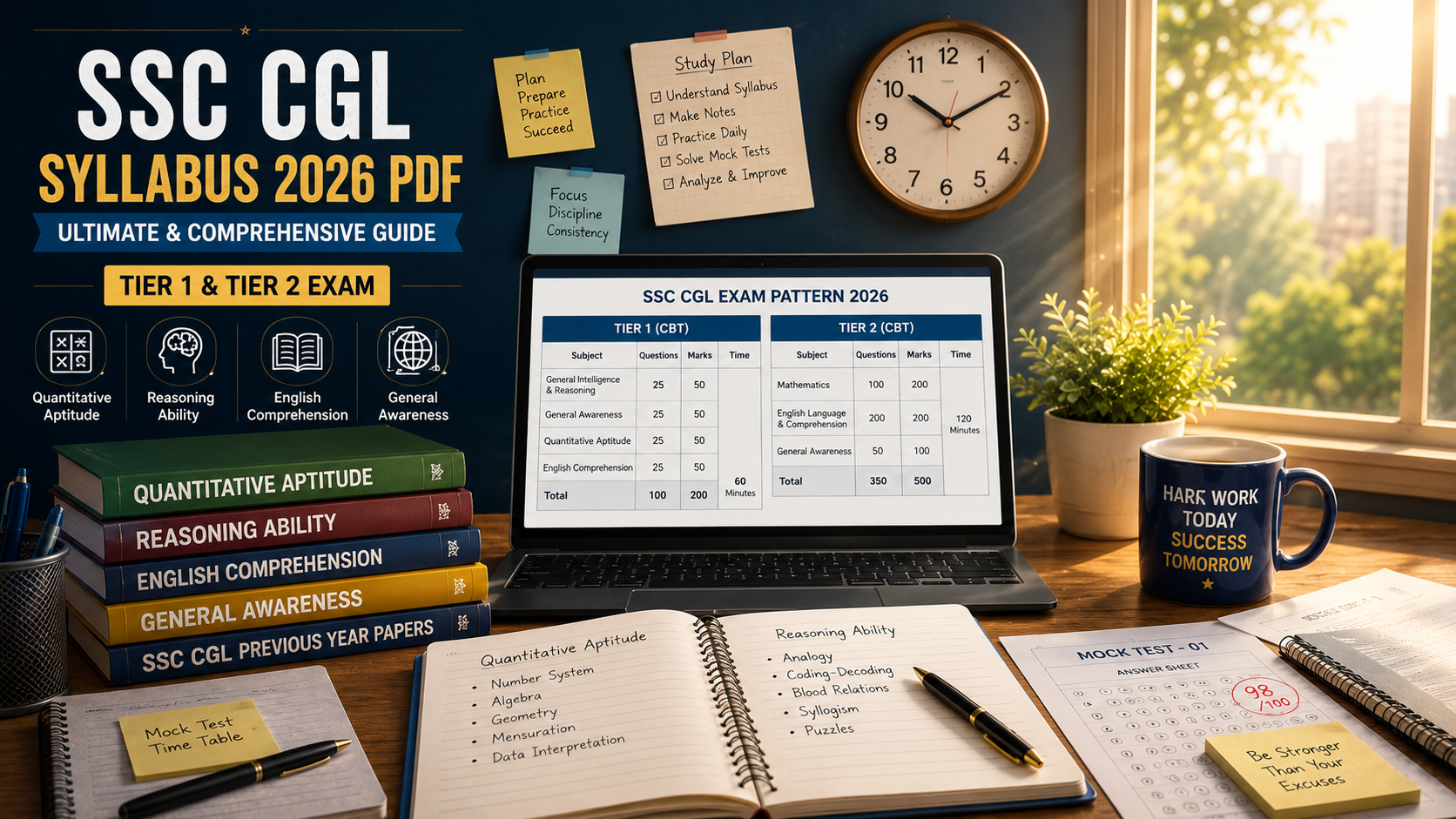 SSC CGL Syllabus 2026