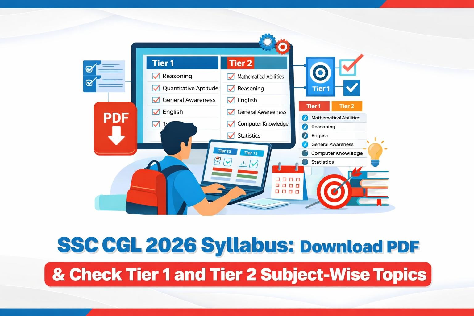 SSC CGL Syllabus 2026 PDF: Ultimate & Comprehensive Guide Tier 1 & 2 Exam