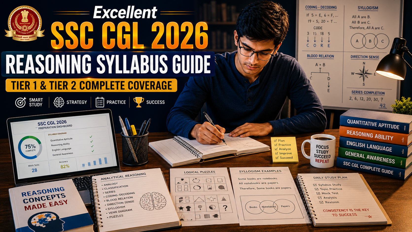 Excellent SSC CGL 2026 Reasoning Syllabus Guide