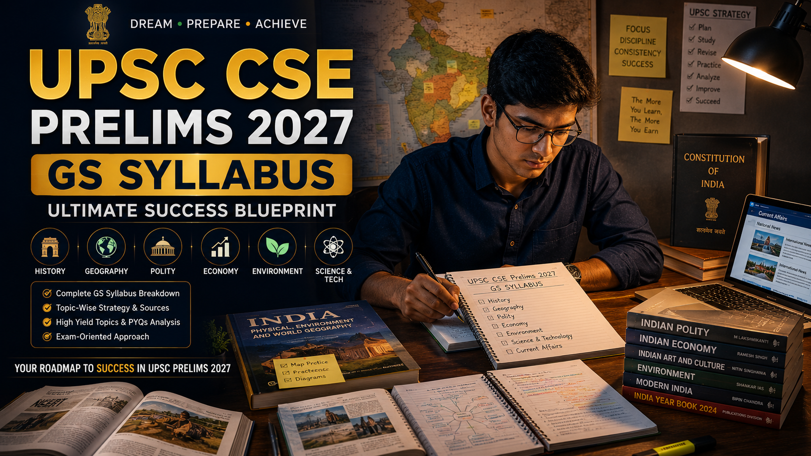 UPSC CSE Prelims 2027 GS Syllabus: Ultimate Success Blueprint