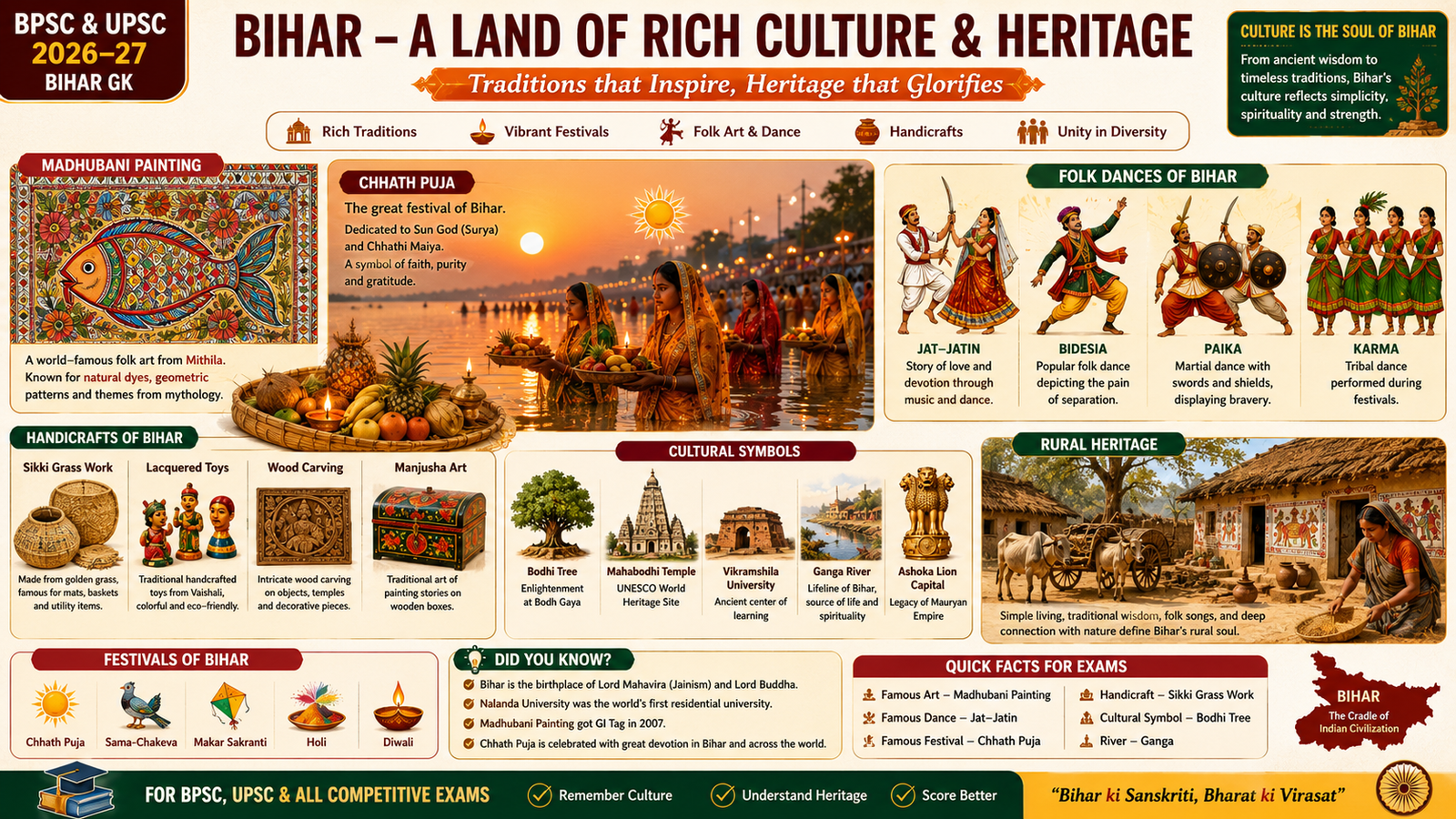 Bihar Culture and Heritage