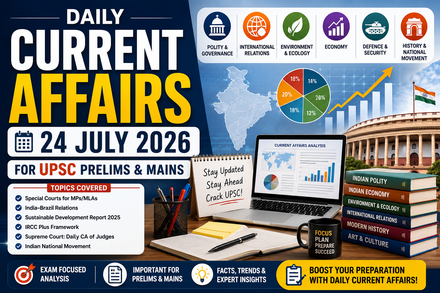 Crucial Daily Current Affairs 24th July 26: Proven Analysis for UPSC