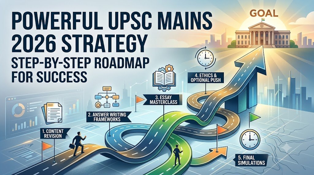 Powerful UPSC Mains 2026 Strategy: Step-by-Step Roadmap for Success
