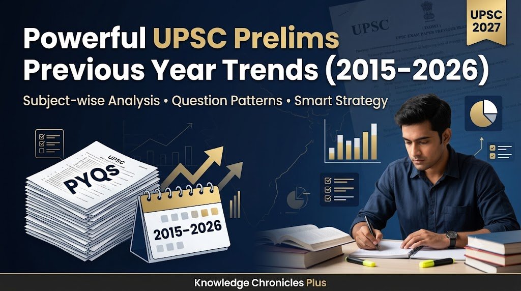 Proven UPSC Prelims Previous Year Trends 2015-26: Complete Analysis