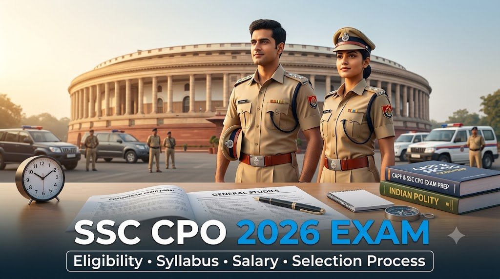 SSC CPO 2026 Exam: Complete & Powerful Guide to Eligibility, Syllabus, Salary & Selection Process