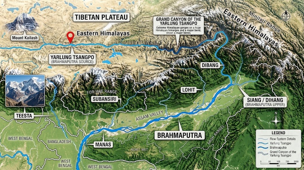 Himalayan Rivers UPSC Prelims 2027