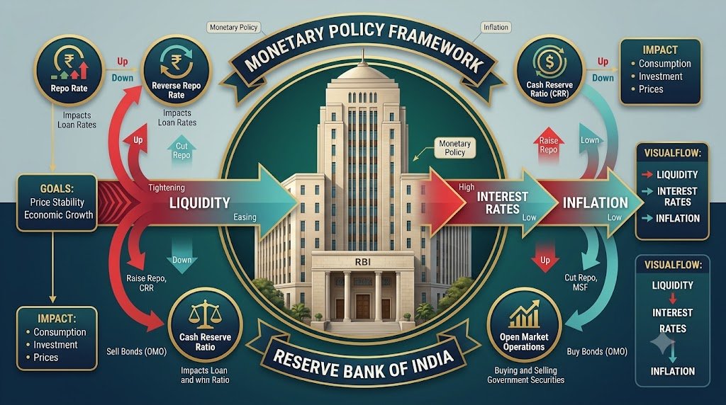 Banking and Financial System UPSC Prelims MCQs: RBI, Money and Monetary Policy